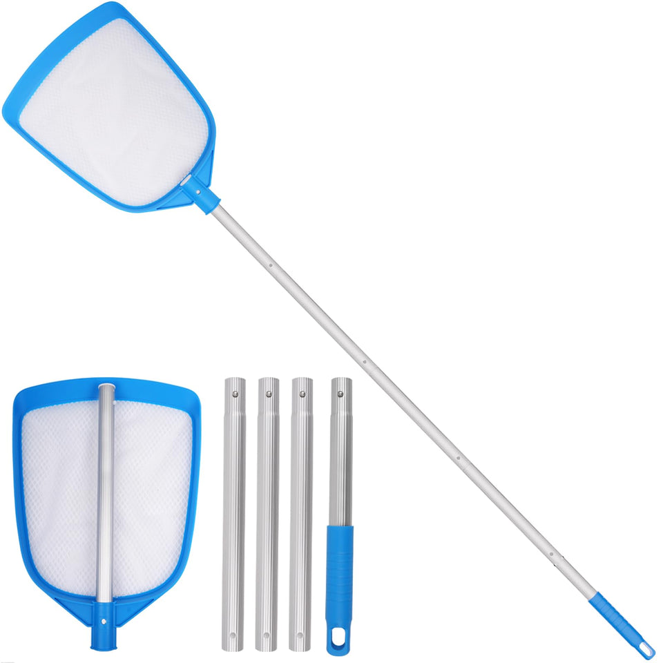 TidyMister ultra fine mesh skimmer nets tiny debris for a cleaner pool surface