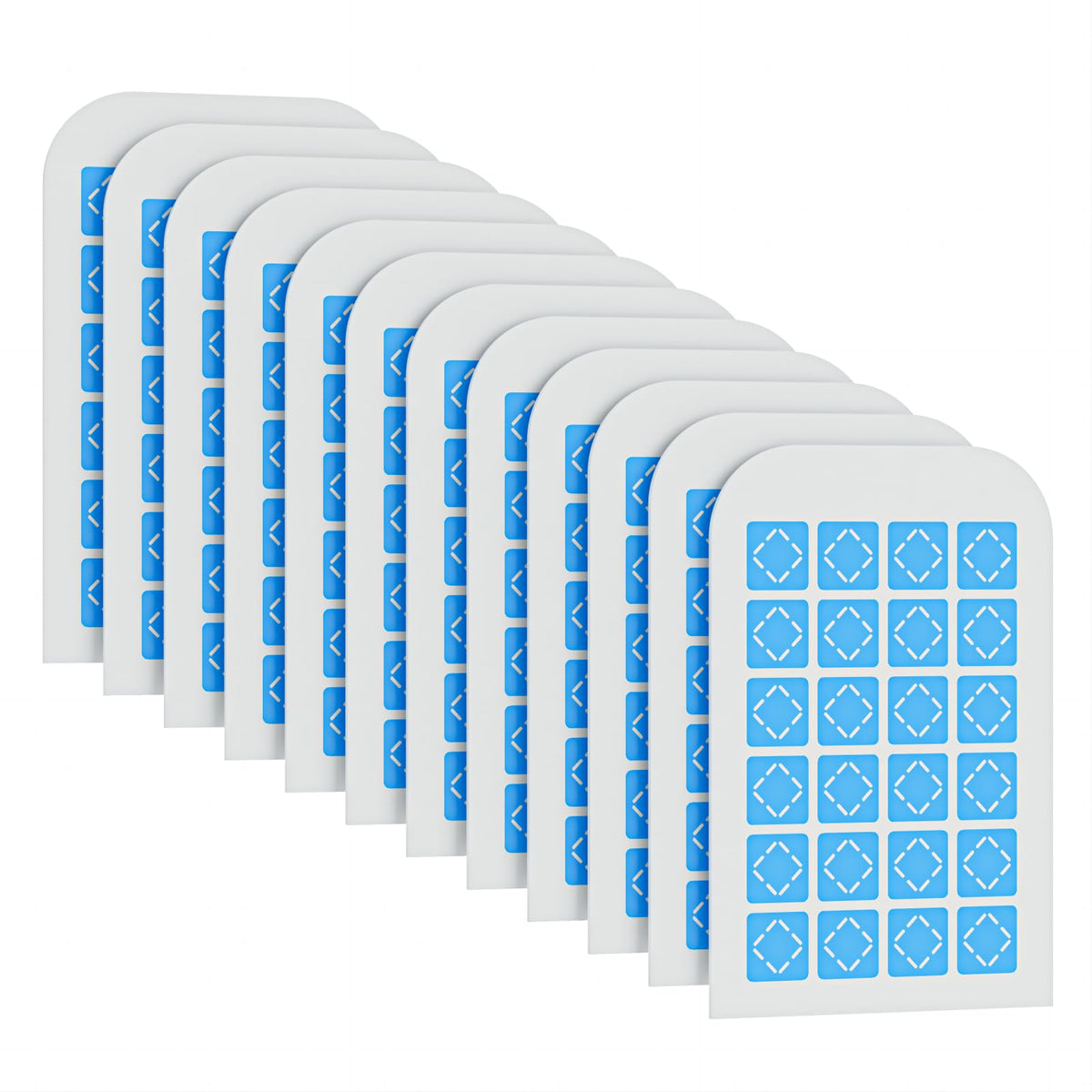 TIENBE glue card 12-pack in view, a discreet indoor pest-control refill.
