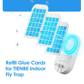TIENBE glue card packaging showing the 12-card refill set.