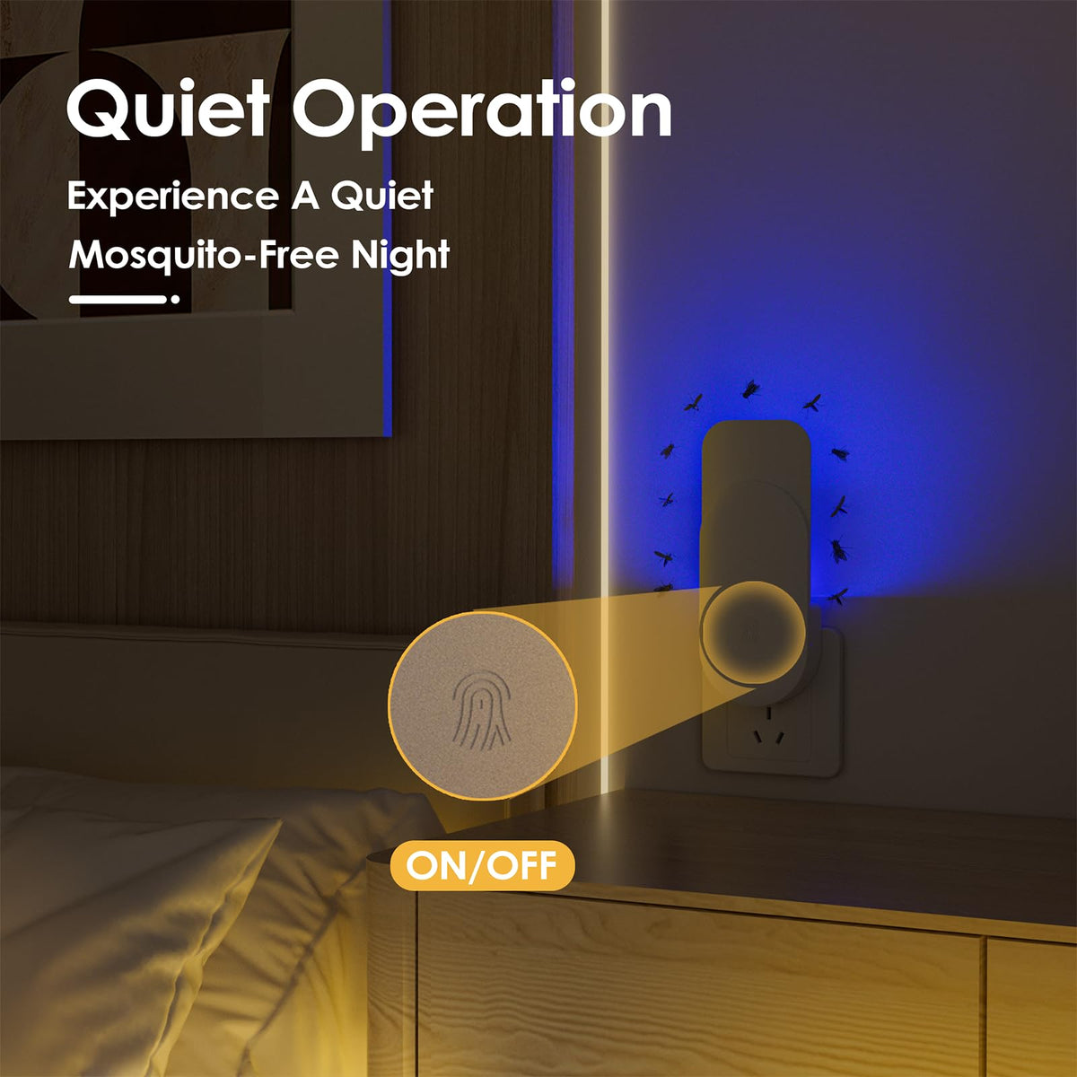 TIENBE smart night-light mode provides ambient glow