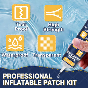 Tiepetly air mattress patch ready to seal a puncture