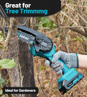Tietoc lightweight grip design reduces fatigue during long pruning sessions.