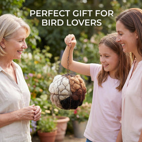 Tiezzi 360-degree nesting access, efficient for birds to gather fibers all around.