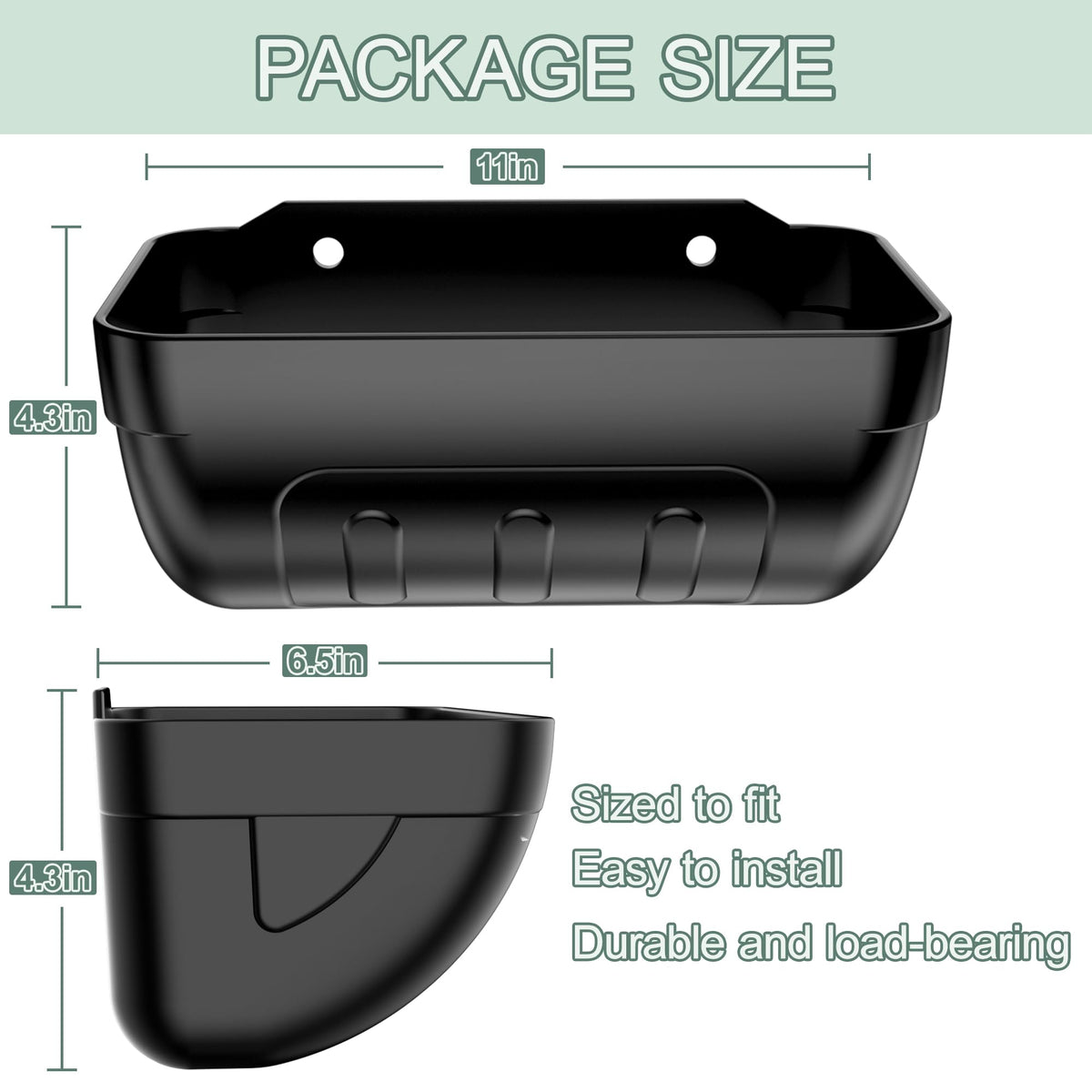 Tiflev three-5-quart-compartments provide ample capacity for feeding and drinking.