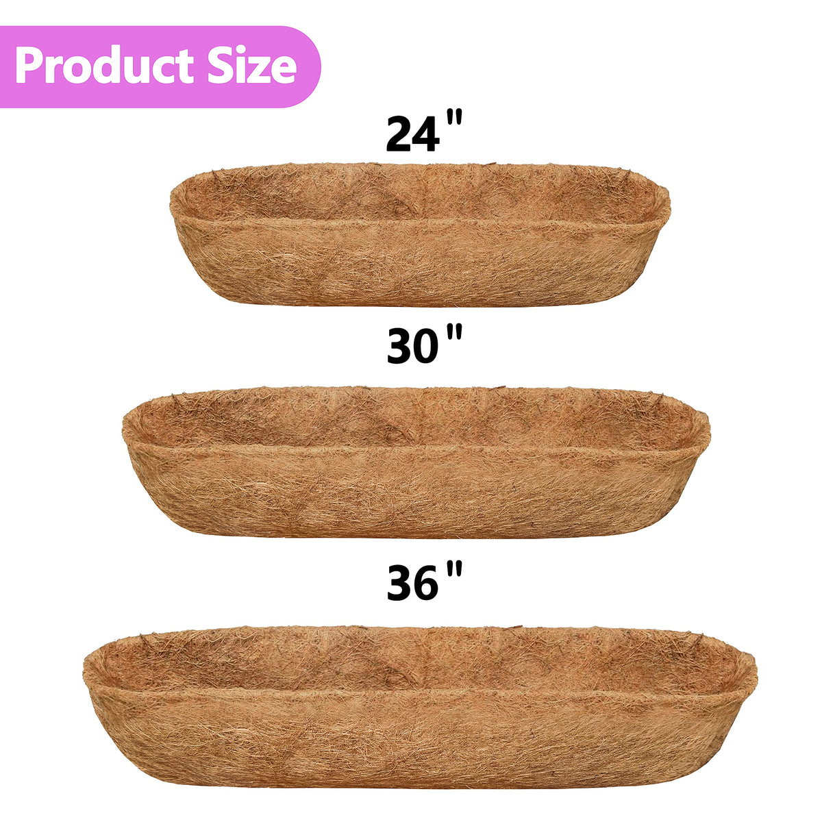 Close-up of coconut fiber shows moisture absorption in a TigeJoy liner