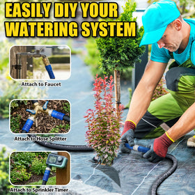 TigeJoy operates at low to moderate pressure for gentle watering