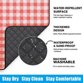 TigeJoy top fabric resisting stains for quick cleanup