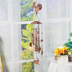 TIGGSY wind chime packaging and easy hanging setup.