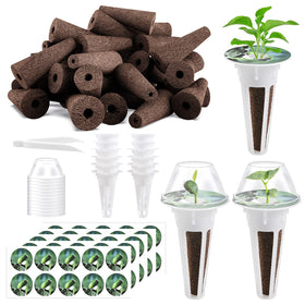 Tigvio 125-piece kit contents for an easy indoor garden start.