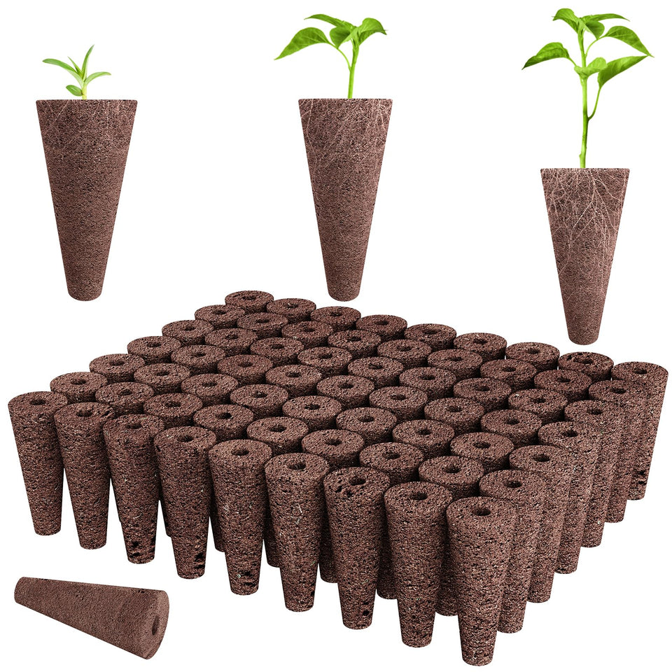 Tigvio 50-piece hydroponic pods kit in-use for compact indoor gardening