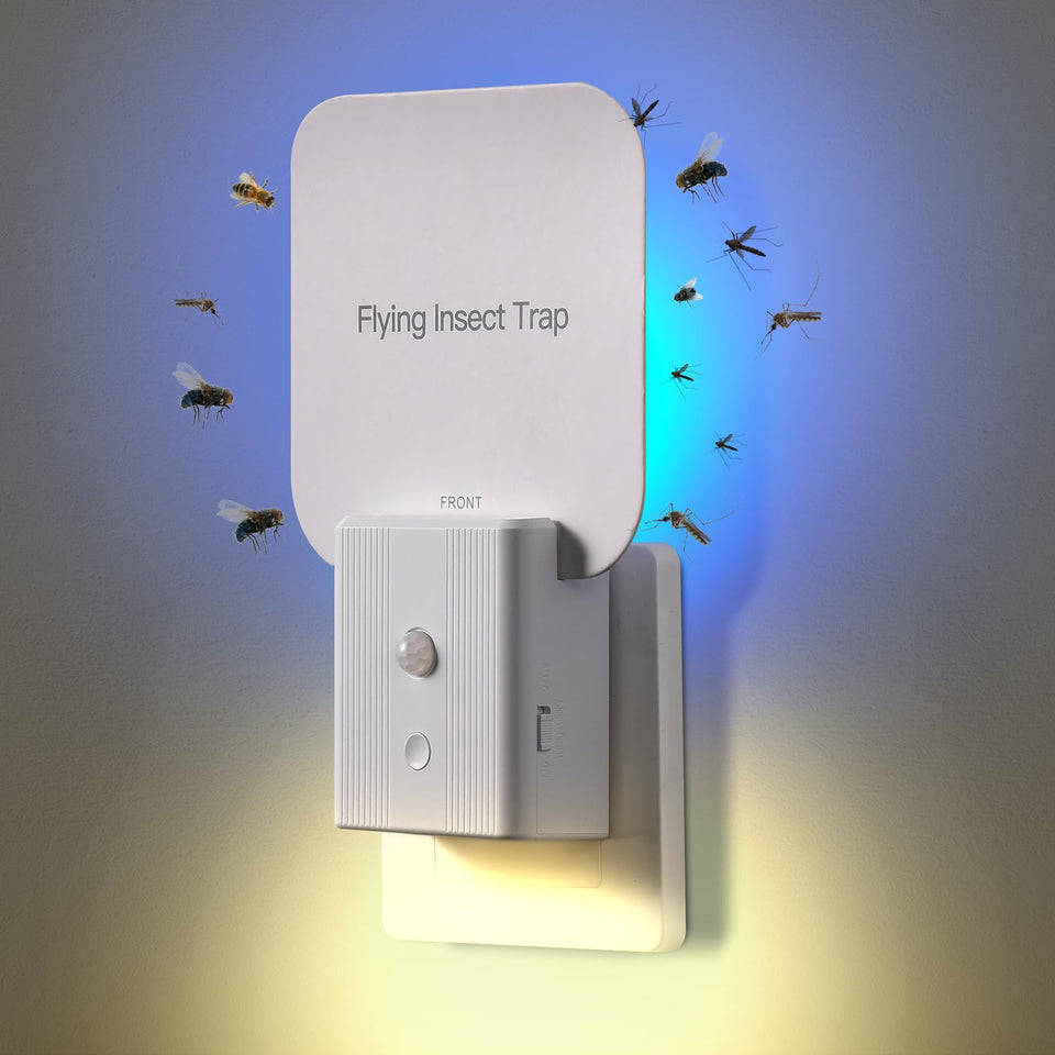 Tihilgam Fly Trap Indoor device with UVA light attracting common flying pests.