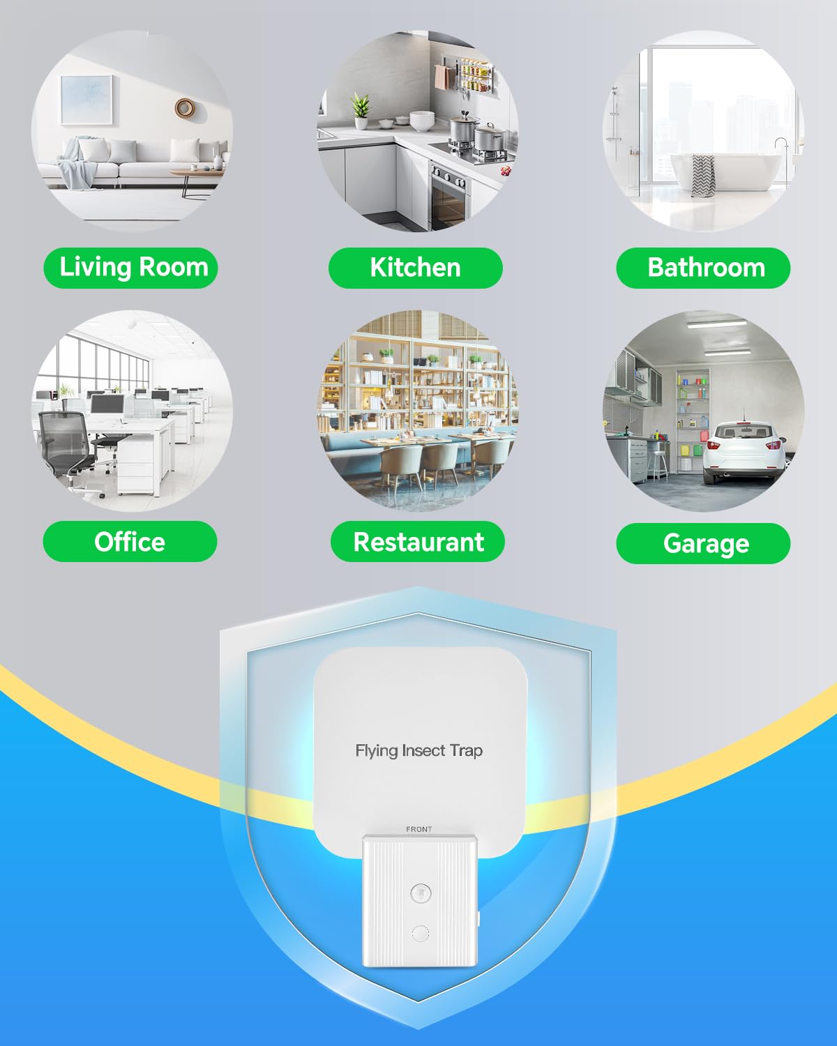 Tihilgam trap helps control flies, gnats, and moths in kitchens