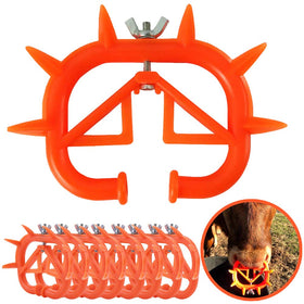 TIHOOD cow nose ring set for calves reduces sucking during weaning.
