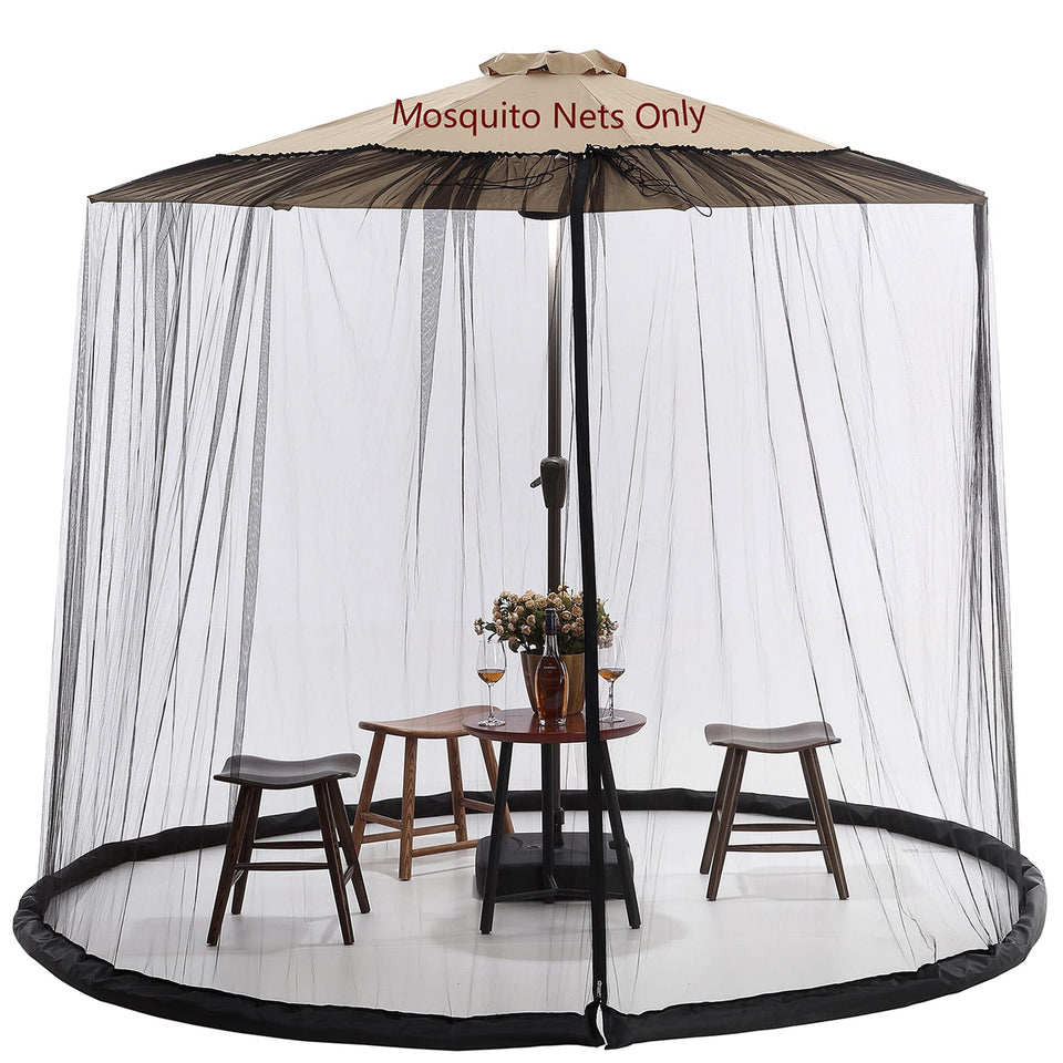 Tiimmgaal 9-10ft mosquito net umbrella with full insect protection