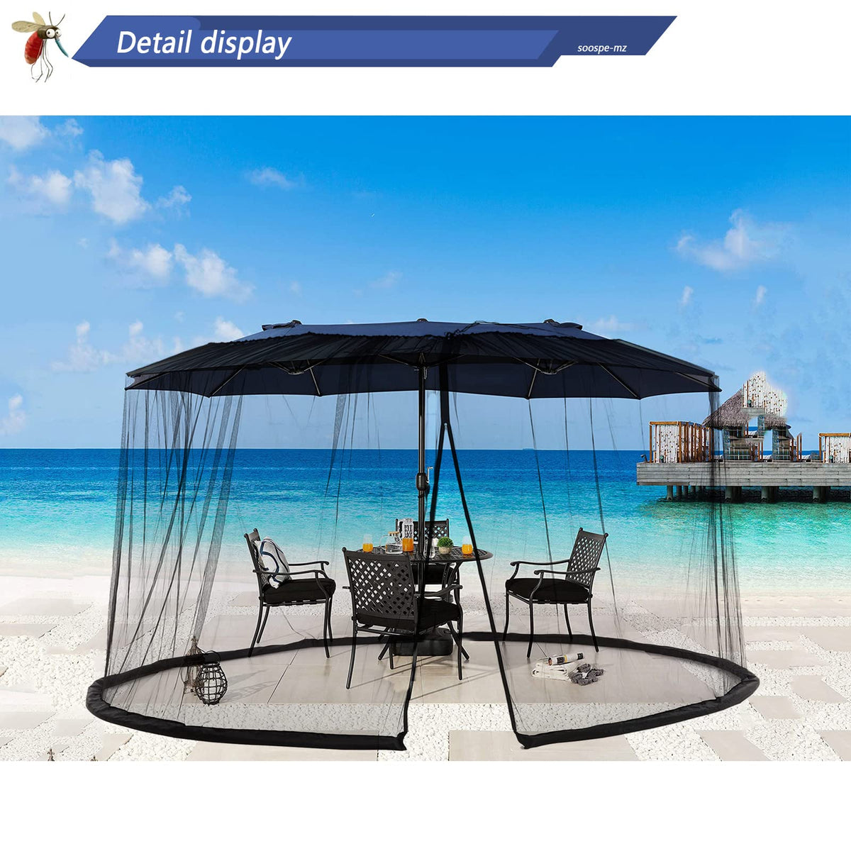 Tiimmgaal weather-ready mesh helps keep outdoor furniture comfortable