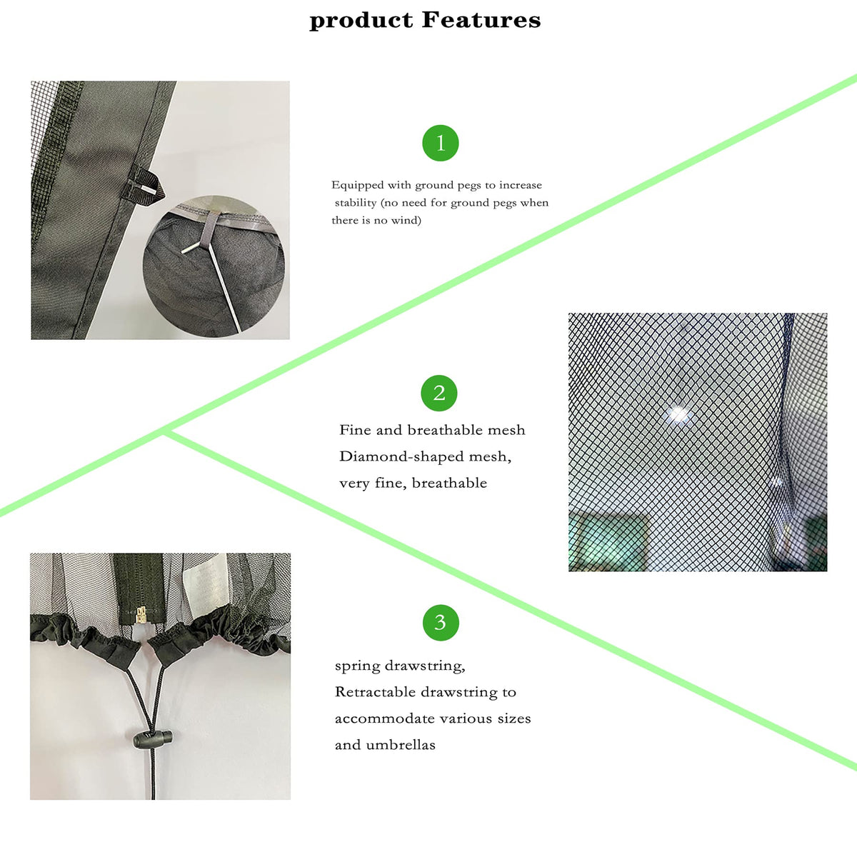 Tiimmgaal water-pipe bottom weight stabilizes netting in breeze