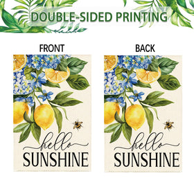 Tikeciti Farmhouse outdoor garden flag adding seasonal charm to porch or gate