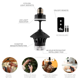TIKI BiteFighter 48-hour-pod delivers extended protection during evening gatherings