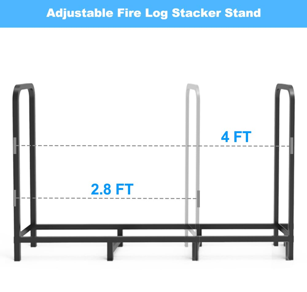 Tikimilor powder-coated rack resists rust in all weather conditions.