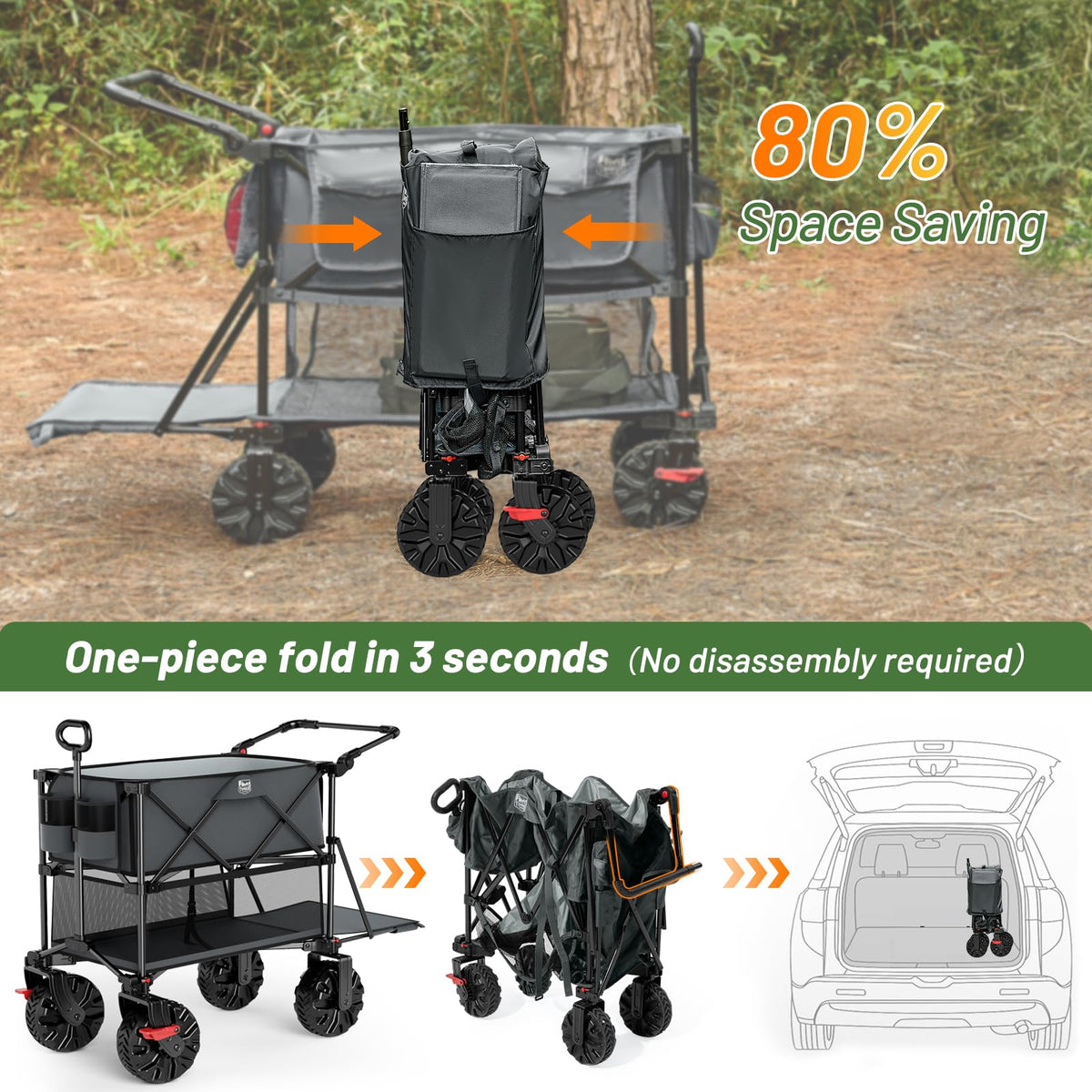 Drop-down tailgate aids loading with the extended deck.