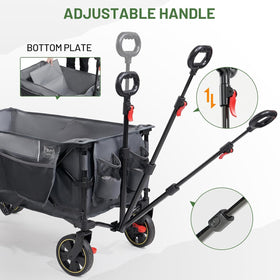 TIMBER RIDGE collapsible wagon side pockets and cupholders for extras