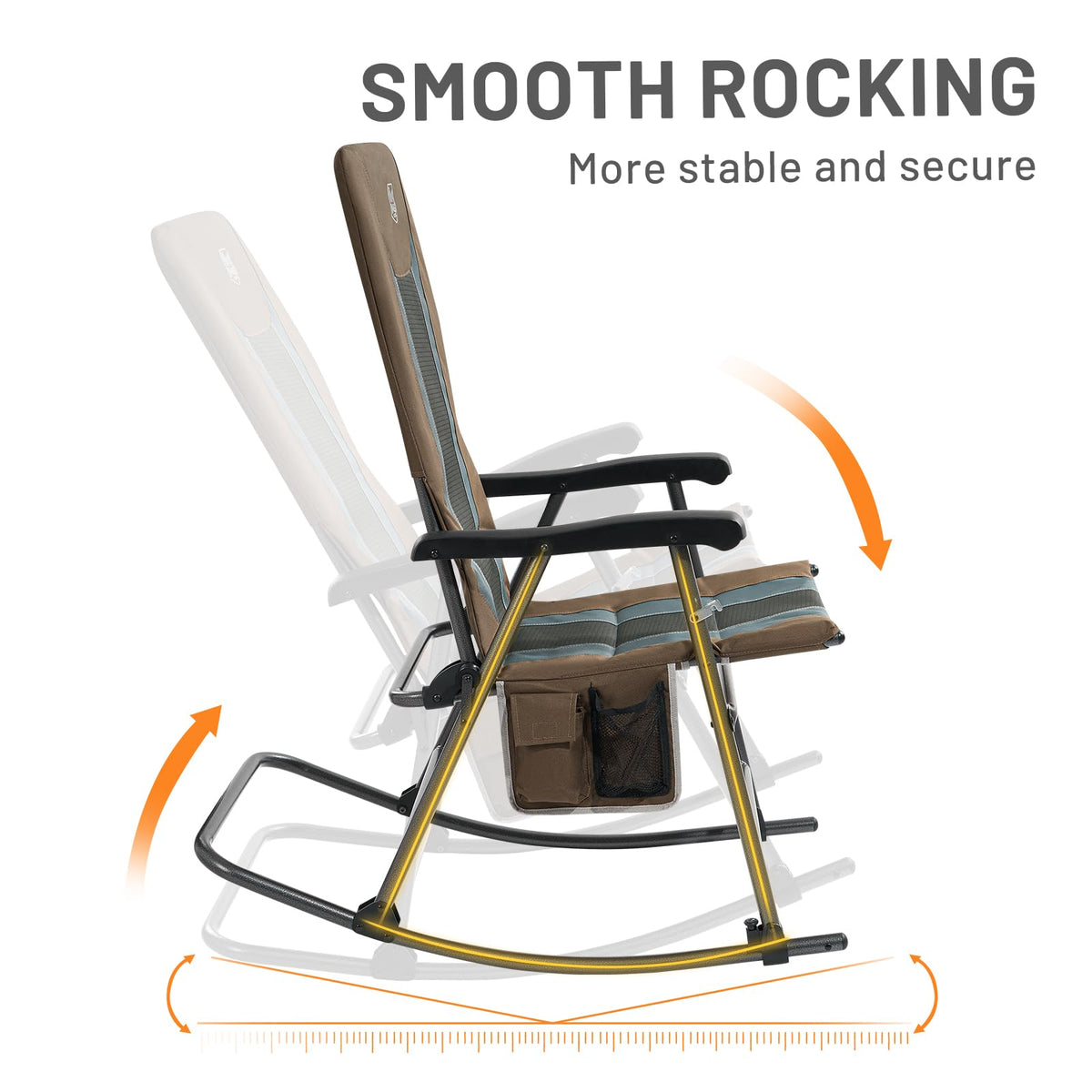 TIMBER RIDGE backyard setup illustrating stable, wobble-resistant seating
