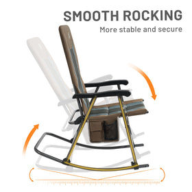 TIMBER RIDGE backyard setup illustrating stable, wobble-resistant seating
