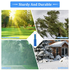 Timenued rain gauge enhances outdoor decor while measuring rainfall