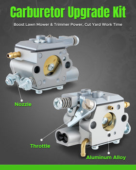 TIMEPAL air filters included enhance filtration and longer service life for compatible Husqvarna tools.