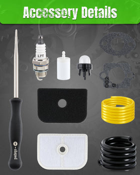 TIMEPAL carburetor kit for Husqvarna 525HF3S hedge trimmer enables reliable operation.