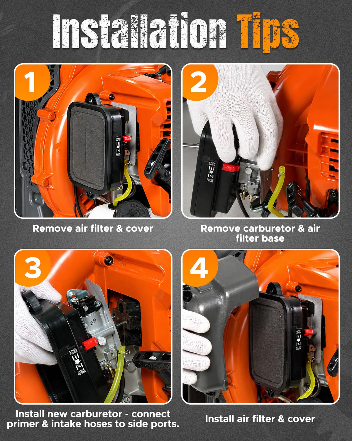 TIMEPAL extended fuel line assembly enabling reliable fuel delivery.