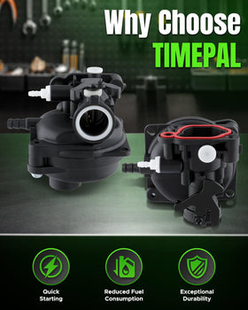 TIMEPAL fuel filter ensures cleaner fuel before combustion.