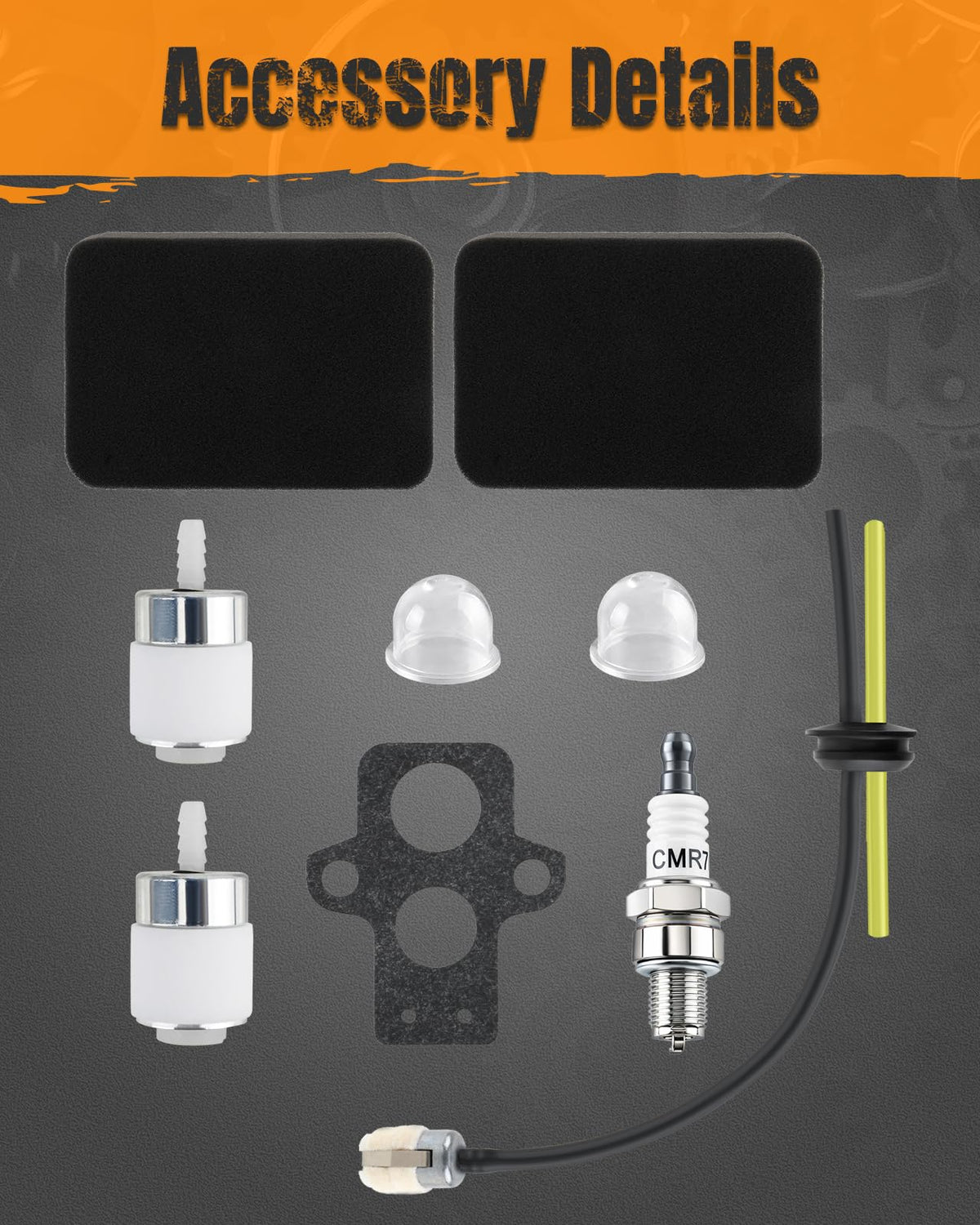 TIMEPAL gasket kit ensures tight seal and leak prevention.