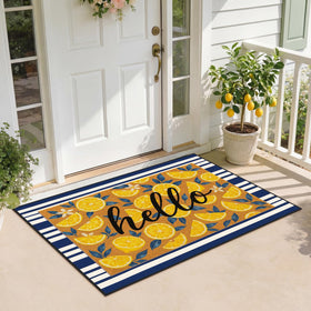 Timgle summer porch setup shows versatile outdoor use and seasonal decor.