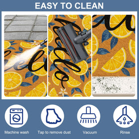 Timgle textured surface close-up highlights dirt-trapping fibers for clean entryways.