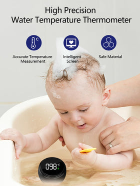 Timloon ice bath thermometer shows cold, comfortable, and overheated ranges at a glance