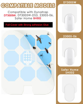 TINDTOP DT3005W-DS3 glue card refill, simple swap for ongoing safety.