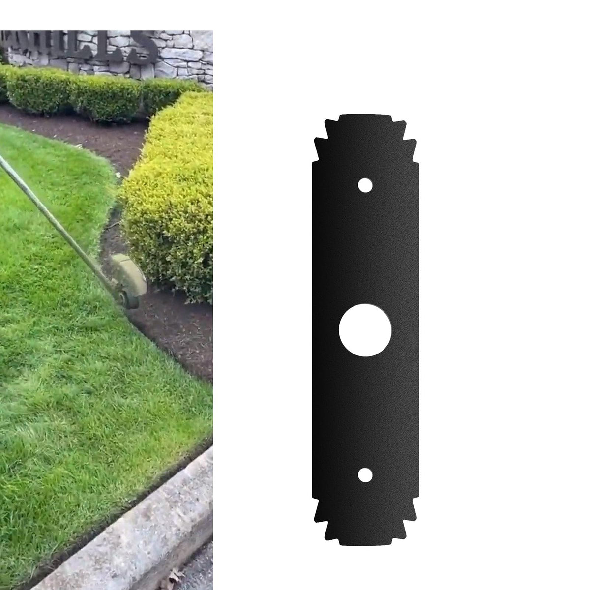 TINGYU 2-pack edger blades ready for quick swap and long life