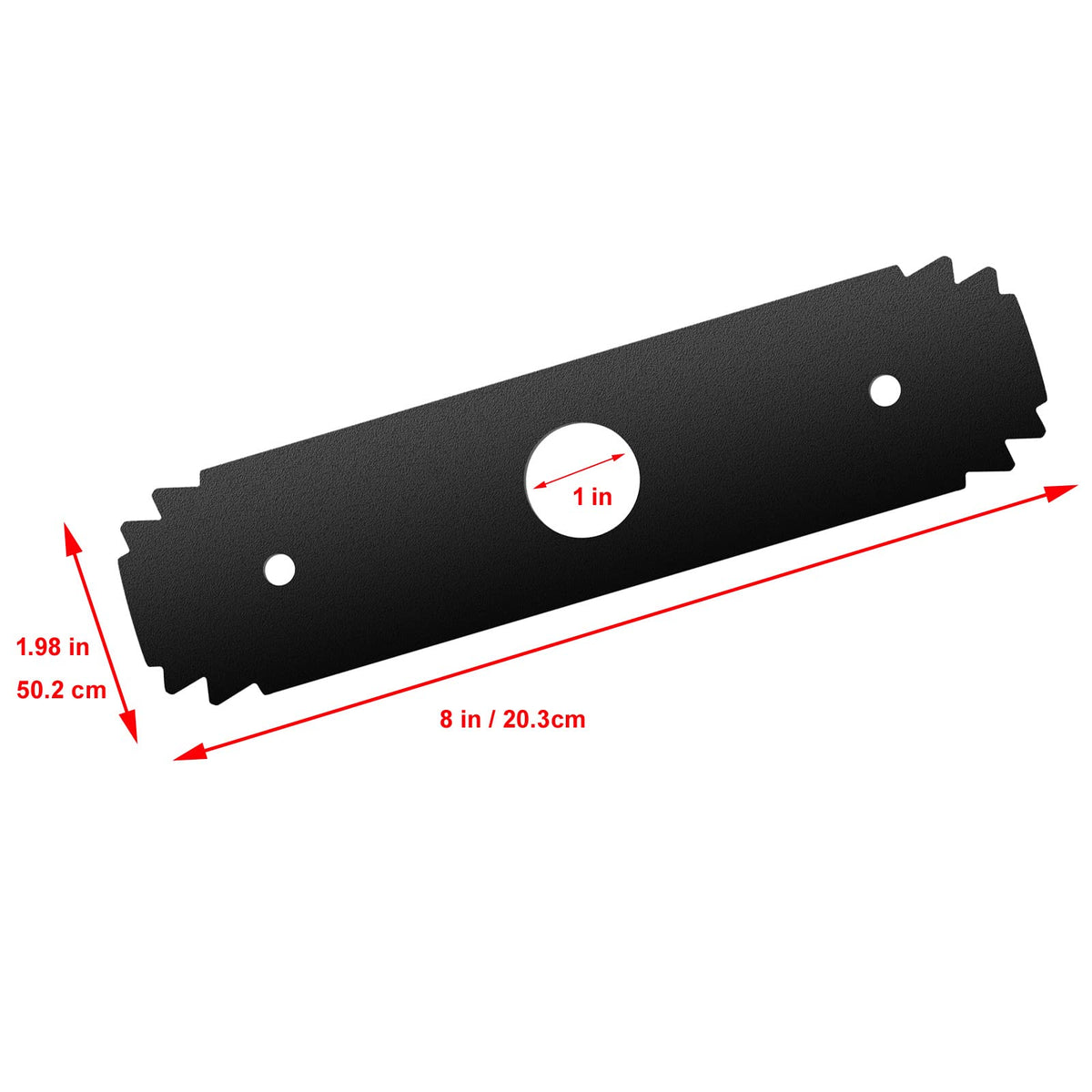 TINGYU reversible edger blade showing dual cutting edges