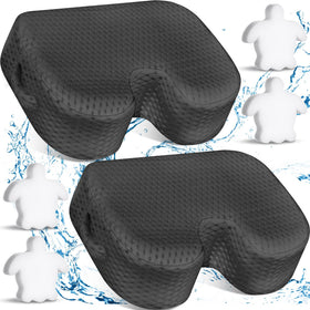 Tinideya hot tub booster seat with suction cups provides stable, comfortable 15x12x5 inch support