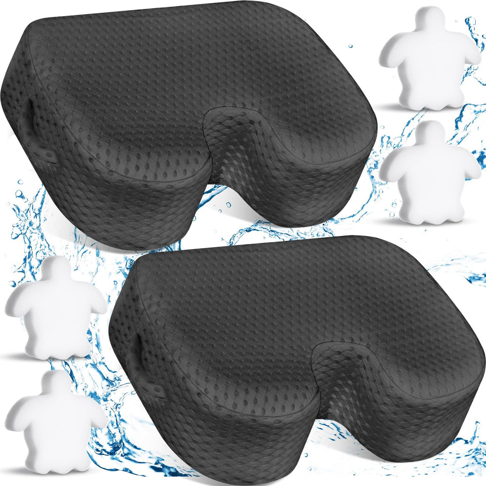 Tinideya hot tub booster seat with suction cups provides stable, comfortable 15x12x5 inch support