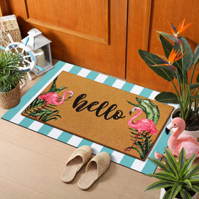 Tinideya indoor outdoor mat set suitable for year-round use.