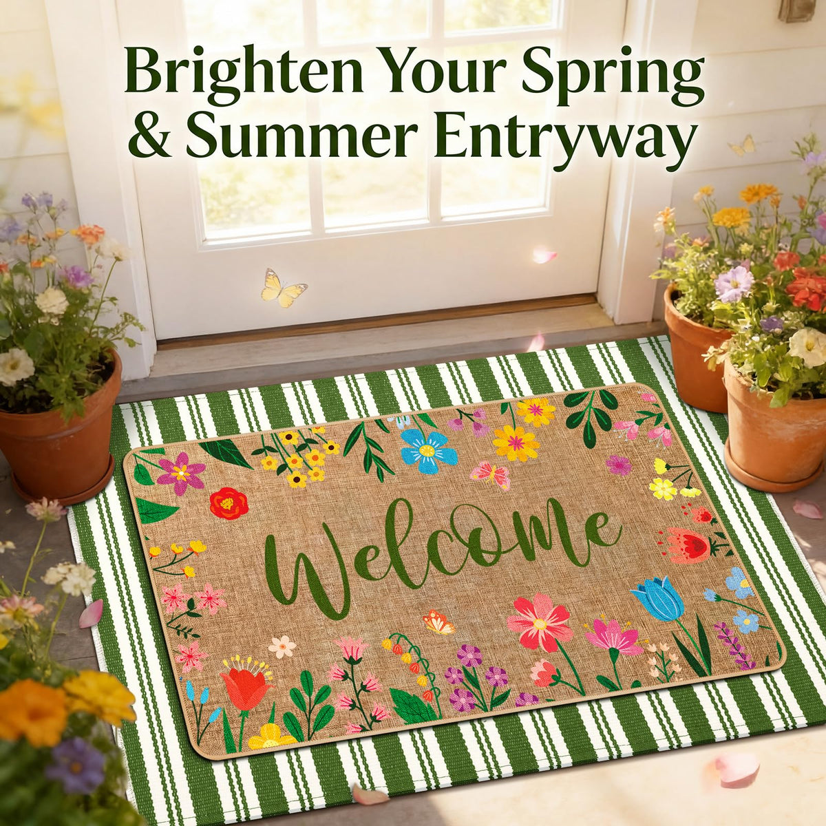 Tinideya spring decor for porch or indoor spaces, versatile and inviting.