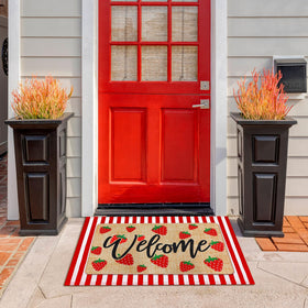 Tinideya porch mat duo brings seasonal cheer to entrances.