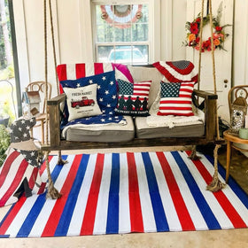 Tinideya versatile 4x6 rug for indoor and outdoor decorating needs.