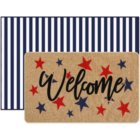 Tinideya welcoming entryway rug creates a warm welcome for visitors
