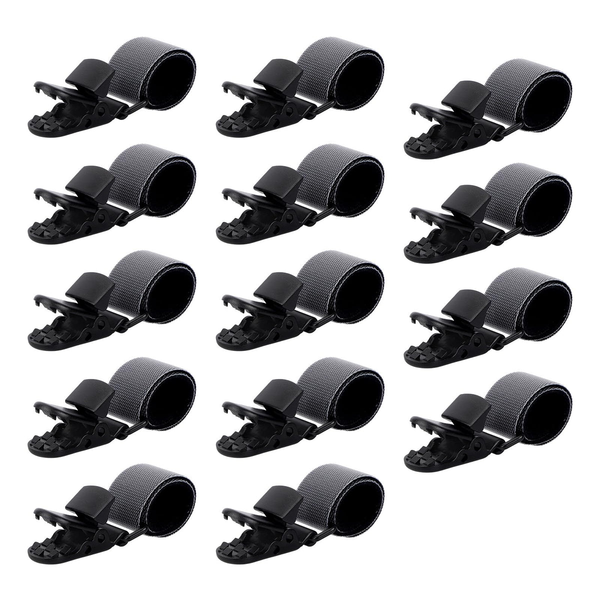 Tinoaly weather resistant clips guard flags against sun and rain.