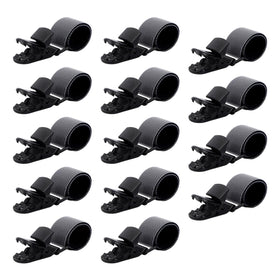 Tinoaly weather resistant clips guard flags against sun and rain.