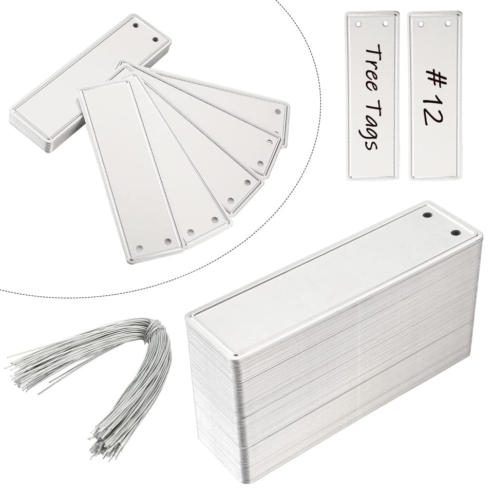 TINSKY aluminum plant labels for durable outdoor tagging