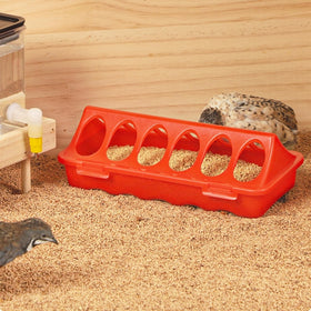 TINSKY durable plastic construction supports long-term chick care.